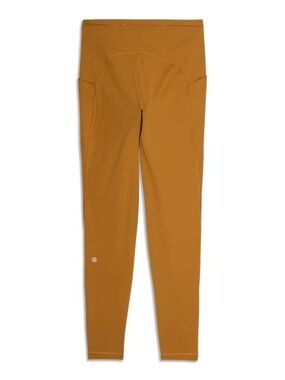 lululemon athletica mustard gold leggings